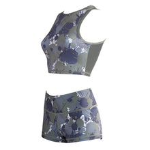 Load image into Gallery viewer, Yogangster mesh back top and high waisted short
