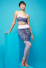 Load image into Gallery viewer, CROSS BACK BRALET WITH MESH INSERT
