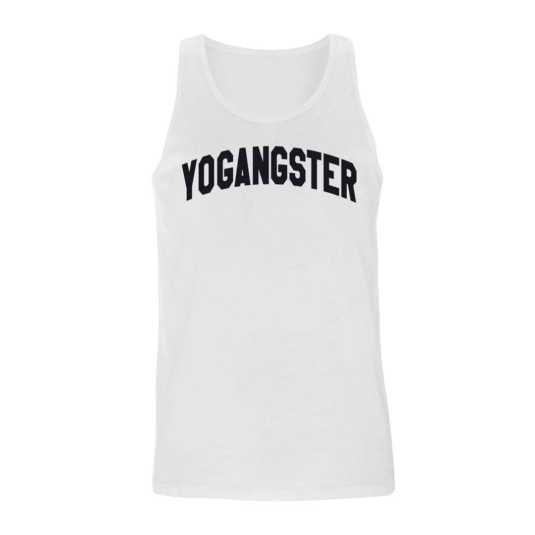 Classic White Yogangster Vest Top