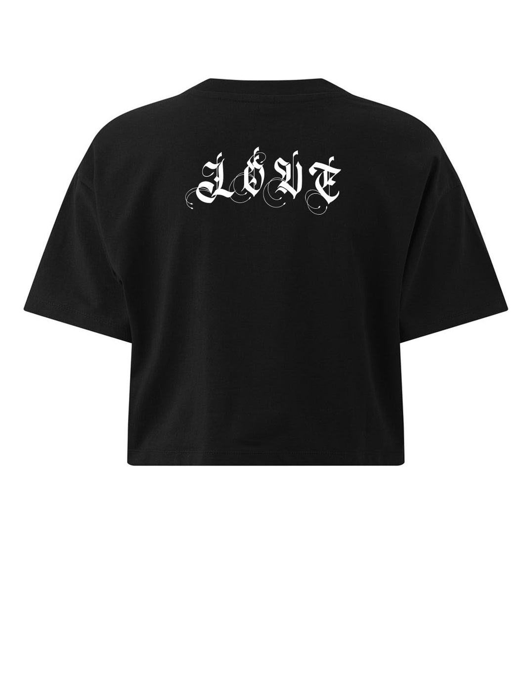 LOVE CROPPED T-SHIRT