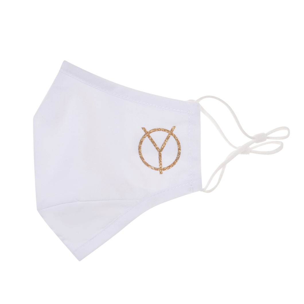 Yogangster Gold Sparkle Mask