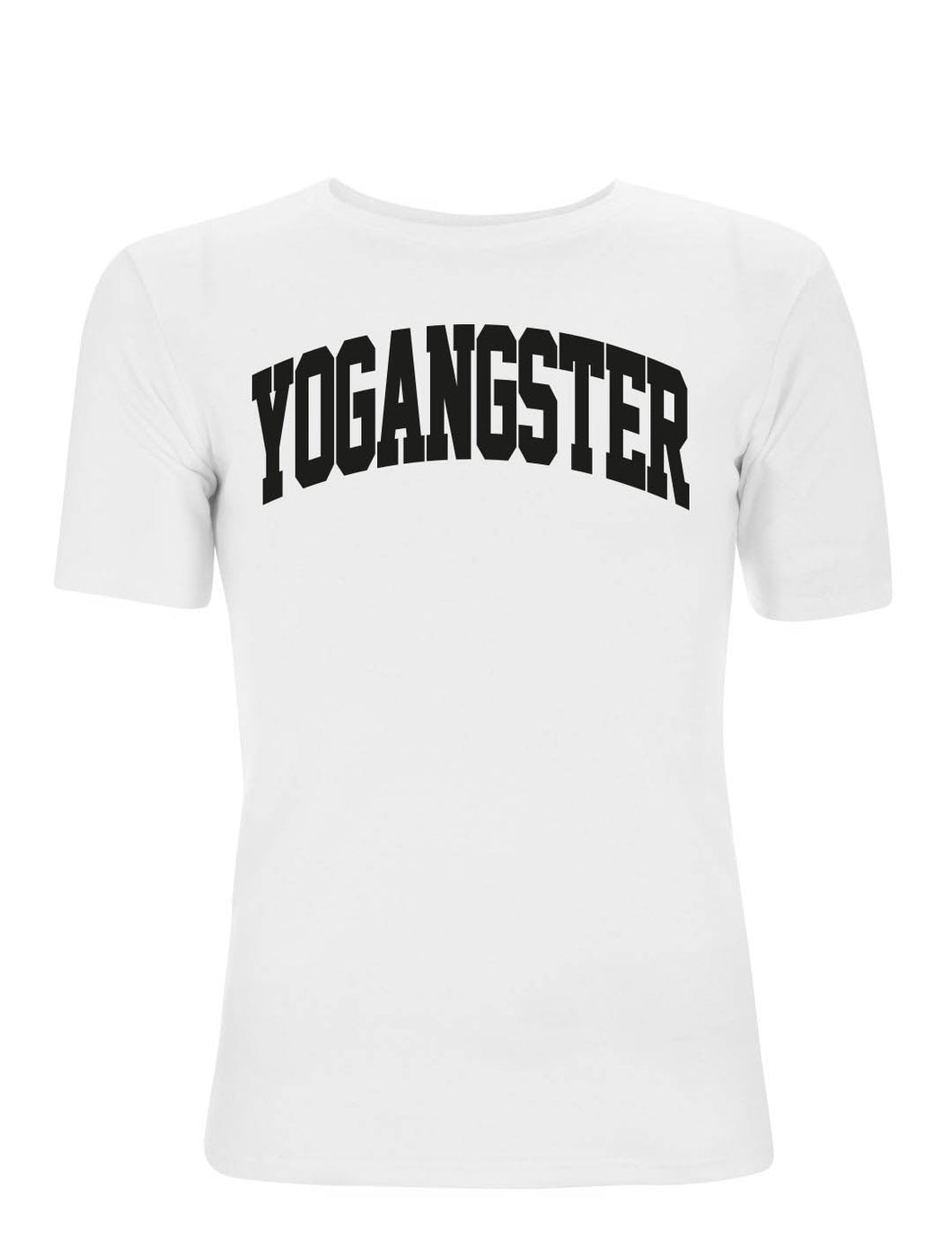 CLASSIC T-SHIRT WITH VELVET VARSITY DESIGN