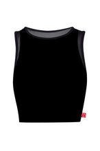 Load image into Gallery viewer, Core High Neck Mesh Back Top
